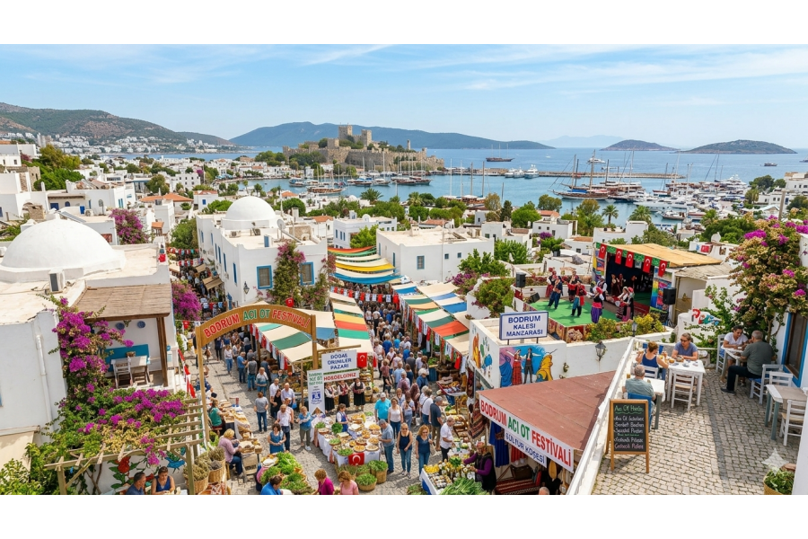 7. Bodrum Acı Ot Festivali  28 Mart- 29 Mart